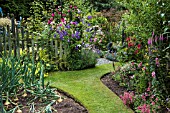 VEGETABLE GARDEN MEETS FLOWER GARDEN