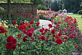 DAHLIA GARDEN AT KEUKENHOF CASTLE