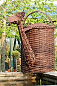 WICKER WATERING CAN