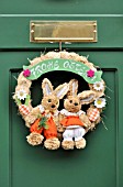 DOOR WITH EASTER DECORATION