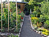 ALLOTMENT GARDEN, LEIPZIG, GERMANY