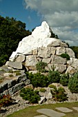 MATTERHORN IN VICTORIAN GARDEN,  BBC GARDENS THROUGH TIME HARLOW CARR