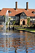 THE CANAL AND LABORATORY AT RHS WISLEY