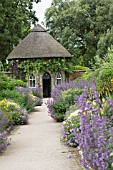 BLUE & YELLOW HERBACEOUS BORDER