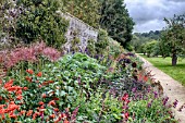 RED BORDER, PARHAM HOUSE, SUSSEX, SEPTEMBER