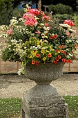 STONE PEDESTAL DISPLAY