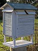 WEATHER STATION,  STEVENSONS SCREEN (WEST DEAN GARDENS)