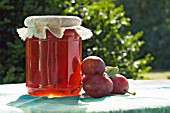 PRUNUS DOMESTICA VICTORIA, FRUIT AND PLUM JAM, SEPTEMBER