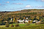 SUSSEX DOWNS,  WEST DEAN COLLEGE,  AUTUMN COLOUR,  OCTOBER