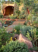 ROYAL BOTANIC GARDENS MELBOURNE: ESSENCE OF AUSTRALIA SHOW GARDEN  DESIGNED BY JIM FOGARTY