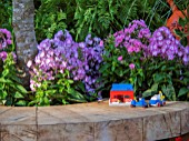 THE NSPCC LEGACY GARDEN DESIGNED BY WOOLCOTT & SMITH (ADAM WOOLCOTT & JONATHAN SMITH). WITH LEGO MODELS