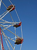 VINTAGE FERRIS WHEEL DECORATED